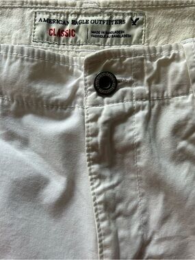 American Eagle Outfitters White Men’s Shorts Big & Tall Size 38 100% Cotton